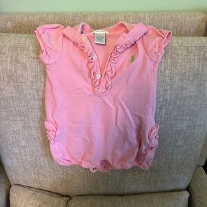 Ralph Lauren ruffle butt onesie